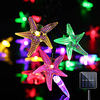 Outdoor Solar String Light Solar String Lights 8 Modes Outdoor Waterproof 7M-50LEDs 6.5M-30LEDs Ocean Stars Fairy String Lights Wedding Garden Holiday Home Decoration LED Solar Garden Light miniinthebox
