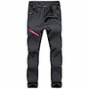 outdoor tactical pants assault cargo soft shell waterproof climbing hiking pants winter with zip pocket for women dark gray s