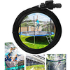 Outdoor Water Toys,  Trampoline Sprinkler for Kids Backyard,  Fun Park Summer Outdoor Play Games Yard Accessories (49 ft,  Black) miniinthebox