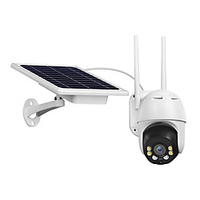Outdoor Wireless WiFi IP Camera Waterproof 1080P Pan Tilt Security Camera Solar Battery Powered 2 Way Audio Surveillance Camera miniinthebox