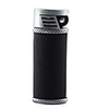 Oval Butane Lighter with Grinding Wheel,  Black