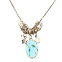 Oval Magpie Vintage Necklace