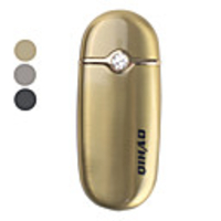 Oval Windproof Gas Lighter (Assorted Colors)