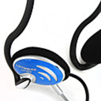Over-Ear Stereo PC Headset with Mic and Volume Control