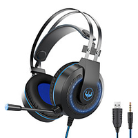 OVLENG GT65 Gaming Headset USB 3.5mm Audio Jack Ergonomic Design Retractable Stereo for Apple Samsung Huawei Xiaomi MI PC Computer Gaming miniinthebox