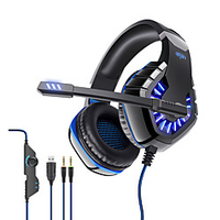 OVLENG GT81 Gaming Headset USB 3.5mm Audio Jack Ergonomic Design Retractable Stereo for Apple Samsung Huawei Xiaomi MI PC Computer Gaming miniinthebox