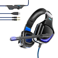 OVLENG GT96 Gaming Headset USB 3.5mm Audio Jack Ergonomic Design Retractable Stereo for Apple Samsung Huawei Xiaomi MI PC Computer Gaming miniinthebox
