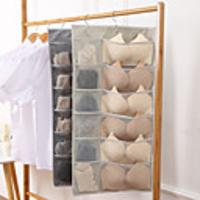 Oxford Cloth / Stainless steel Storage Bags / Closet Organizers / Hooks Rectangle Creative / New Design Home Organization Storage 1pc