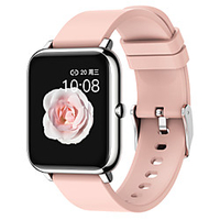 P22 Full Touch Screen SPO2 Blood Pressure Heart Rate Monitor Customized Watch Face Music Camera Control Ultra-thin Smartwatch for Samsung/IOS/ Android Phones miniinthebox
