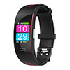 P3A Unisex Smart Wristbands Bluetooth Heart Rate Monitor Blood Pressure Measurement Calories Burned Thermometer Health Care ECGPPG Pedometer Call Reminder Activity Tracker Sleep Tracker