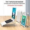 P5 2020 New Laptop Holder For MacBook Air Pro Notebook Foldable Aluminium Alloy Laptop Stand Bracket Laptop Holder For PC Notebook