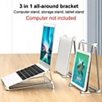 P5 2020 New Laptop Holder For MacBook Air Pro Notebook Foldable Aluminium Alloy Laptop Stand Bracket Laptop Holder For PC Notebook