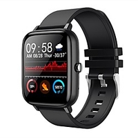P6 Unisex Smartwatch Bluetooth Heart Rate Monitor Blood Pressure Measurement Sports Calories Burned Information Pedometer Call Reminder Sleep Tracker Sedentary Reminder Find My Device miniinthebox