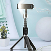 P70D Bluetooth Selfie Stick Tripod Fill light Video Record Support Universal Adjustable Direction Smartphone Stabilizer Vlog