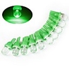 Pack of 10 Green T10 LED Bulbs for Car and Truck Side Lights