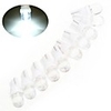 Pack of 10 White T10 LED Bulbs for Car and Truck Side Lights