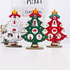 Painted Christmas Tree Decoration Ornaments Creative Christmas Small Bells Tree Ornaments
