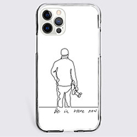 Painting Person Case For Apple iPhone 12 iPhone 11 iPhone 12 Pro Max Unique Design Protective Case Shockproof Back Cover TPU