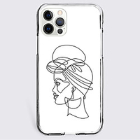 Painting Person Case For Apple iPhone 12 iPhone 11 iPhone 12 Pro Max Unique Design Protective Case Shockproof Back Cover TPU
