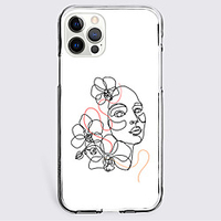Painting Person Case For Apple iPhone 12 iPhone 11 iPhone 12 Pro Max Unique Design Protective Case Shockproof Back Cover TPU