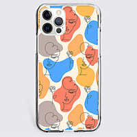 Painting Person Case For Apple iPhone 12 iPhone 11 iPhone 12 Pro Max Unique Design Protective Case Shockproof Back Cover TPU
