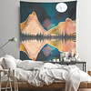 Painting Style Wall Tapestry Art Decor Blanket Curtain Hanging Home Bedroom Living Room Decoration miniinthebox
