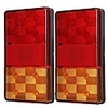 Pair 12V 8 LED Lights Tail Lamp Stop Indicator For Trailer 4WD 4X4 Camper Ute