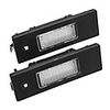Pair 24-SMD LED License Plate Lights 6000K White For Fiat Marea Alfa 46408006 46786572