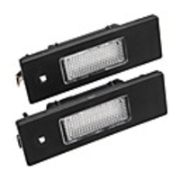 Pair 24-SMD LED License Plate Lights 6000K White For Fiat Marea Alfa 46408006 46786572