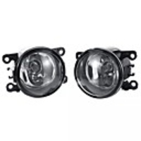 Pair Car Front Bumper Fog Lights with H11 Halogen Lamps for Dacia Duster Sandero Logan 2004-2015