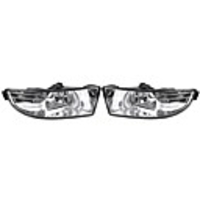 Pair Car Front Halogen Fog Lights for Skoda Octavia A5 A6 MK2 FL 2009-2013