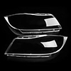 Pair Car Xenon Headlight Glass Lamp Lens Plastic Cover for BMW 3 E90 E91