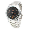 Pair of Alloy Analog Quartz Couple Watches 8127 (Silver)