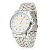 Pair of Alloy Analog Quartz Couple Watches MIKE 8131 (Silver)