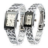 Pair of Alloy Analog Quartz Couple