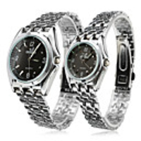 Pair of Alloy Analog Quartz Couple