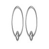 pair of every-day piercing rings: 20g 12mm surgical steel captive bead hoop rings,  4mm balls