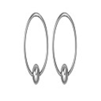 pair of every-day piercing rings: 20g 12mm surgical steel captive bead hoop rings,  4mm balls