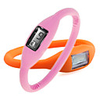 Pair of ION Fashion Unisex Silicone Jelly Sports Wrist Watches - Pink Orange