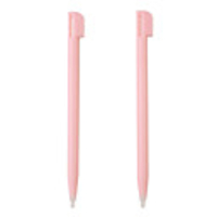 Pair of Touch Stylus Pen for Nintendo DSi NDS LITE DSL (Pink)