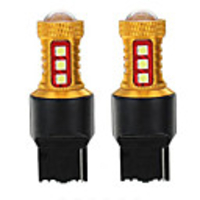 Pair T20 7443/7440 LED Car Brake Lights Reverse Backup Bulbs DC12V-24V 15W 600LM