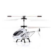 Palm Size 3-Channel i-Control Helicopter with Light (White,  Model:33005)