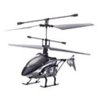 Palm Size Gyro 2.4G i-Control Helicopter with Light (Black,  Model: HCW546)