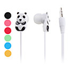 Panda Bear Style In-Ear Earphones (Assorted Colors)