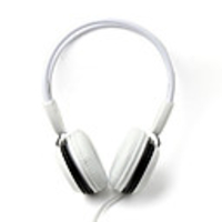 Panda Style Headphones(White)