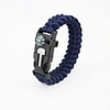 Paracord Bracelet Fire Starter Outdoor Survival Nylon Fiber Camping / Hiking Outdoor Exercise Camping / Hiking / Caving Army Green Blue Camouflage 1 pcs