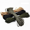 Paracord Bracelet Multitools Ropes Belay Rappel Devices Multi-function Impact Resistant Nylon Multisport Traveling Black Army Green Camouflage 1 pcs