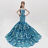 Party / Evening Dresses For Barbiedoll Lace / Satin Dress For Girl