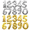 Party Balloons 20 pcs Number Party Supplies Latex Balloons Banner Boys and Girls Party Birthday Decoration for Party Favors Supplies or Home Decoration