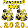 Party Balloons 24 pcs Happy Graduation Party Supplies Latex Balloons Banner Boys and Girls Party Decoration 32 Inch12 Inch for Party Favors Supplies or Home Decoration